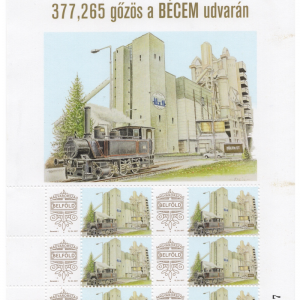 377,265 gőzös a BÉCEM udvarán