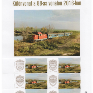 Különvonat a 88-as vonalon 2016-ban