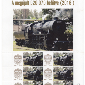 A megújult 520,075 befűtve (2016.)